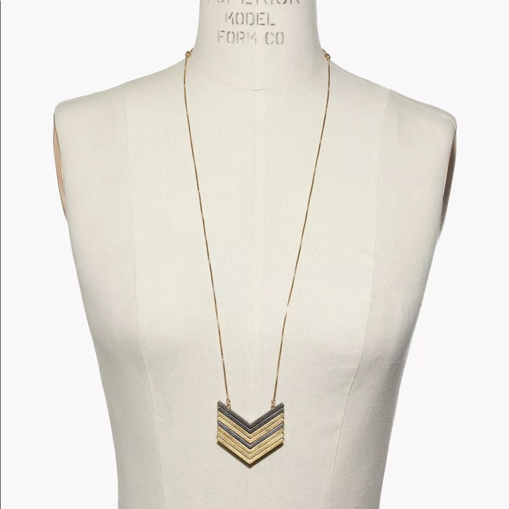 Madewell Arrowstack Necklace
